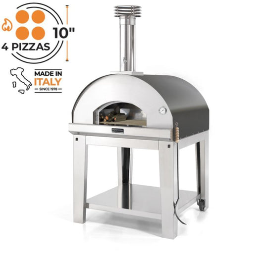 Fontana Marinara Wood Pizza Oven Including Trolley - BBQ Direct UK